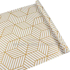 Hexagonal Self Adhesive Wallpaper Design