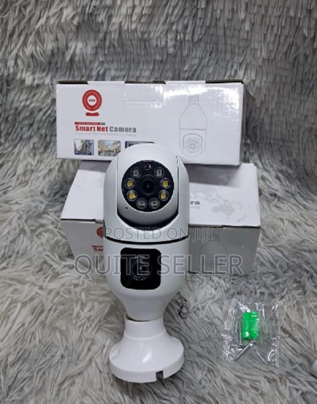 V380 Wifi Smart Net Dual Bulb PTZ Camera - Two-Way Audio Communication - main view