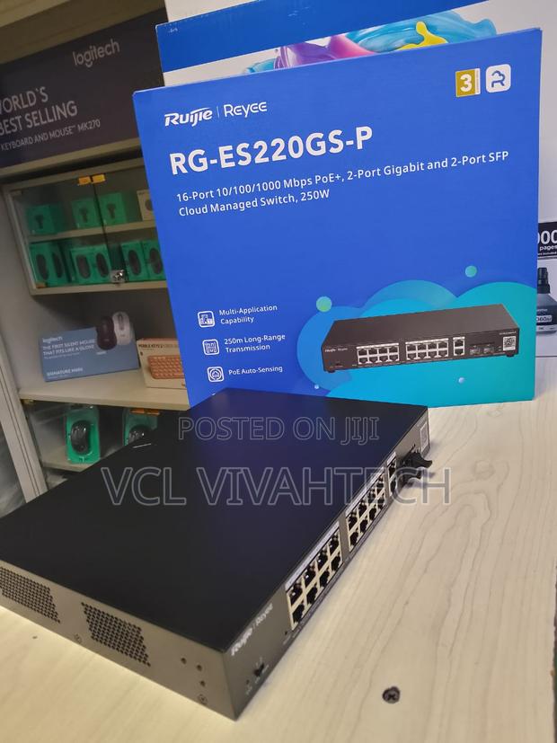 Reyee Rg-Es220gs-P 20-Port Gbe Smart Poe+ Switch - main view
