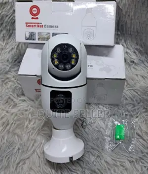 V380 Wifi Smart Net Dual Bulb PTZ Camera- With Clear Footage