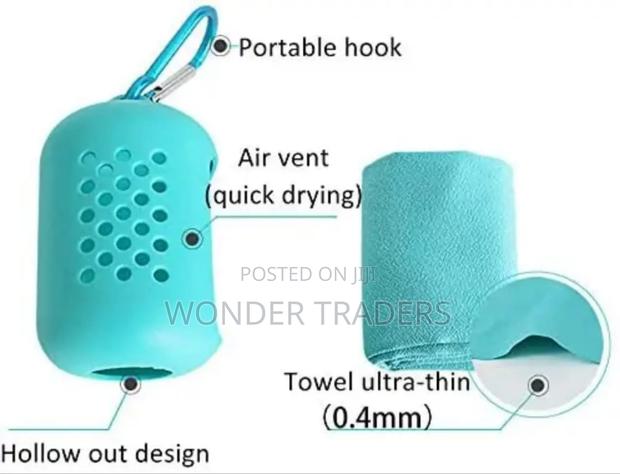 Silk Microfiber Gym/Sports Towel. * - thumbnail 2