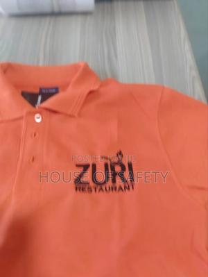 Orange Short Sleeved Polo - thumbnail 2