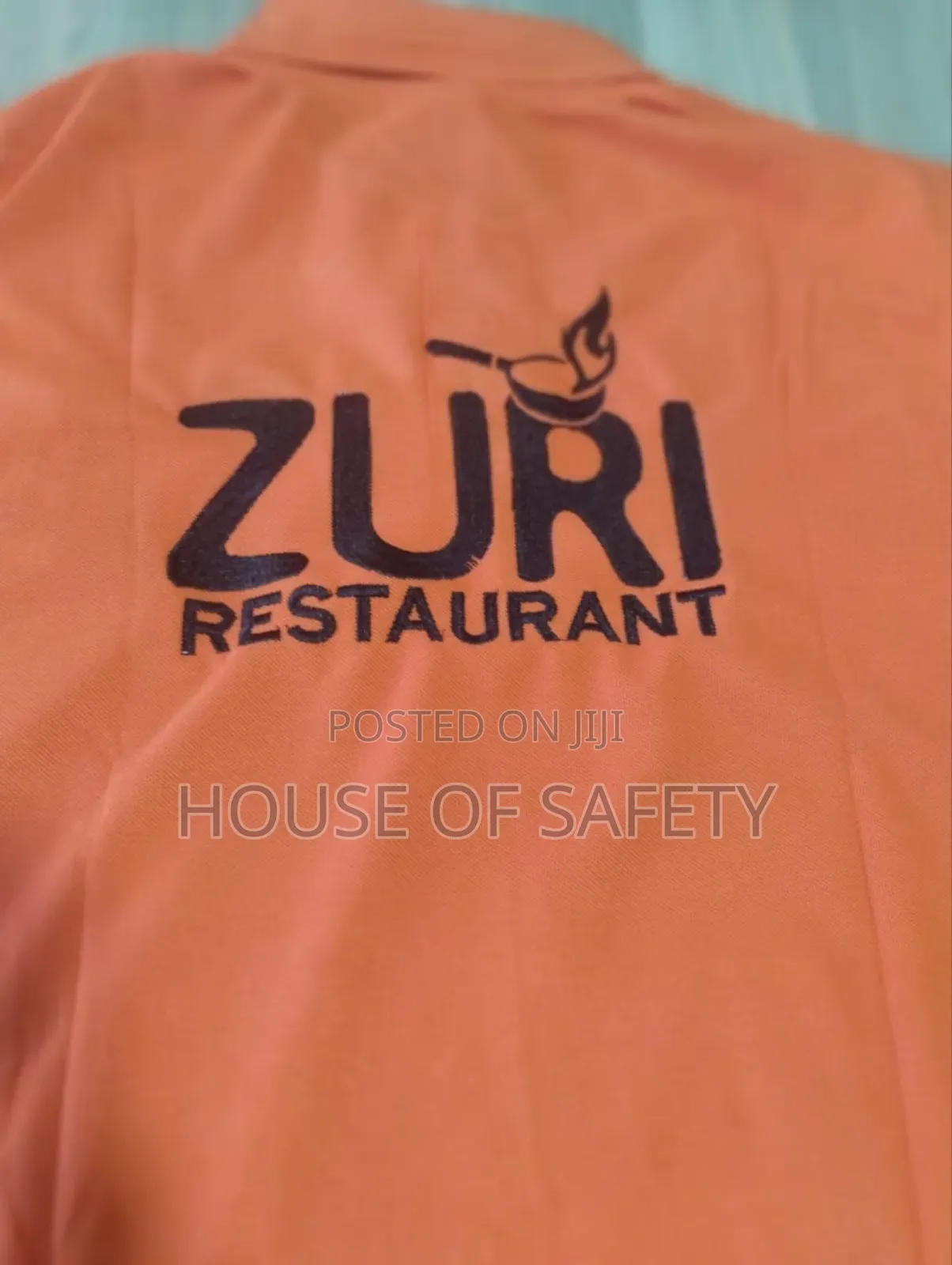 Orange Short Sleeved Polo
