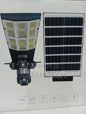 Affordable Triple Lense 4g Solar Camera 300 Watts Solar Floodlight