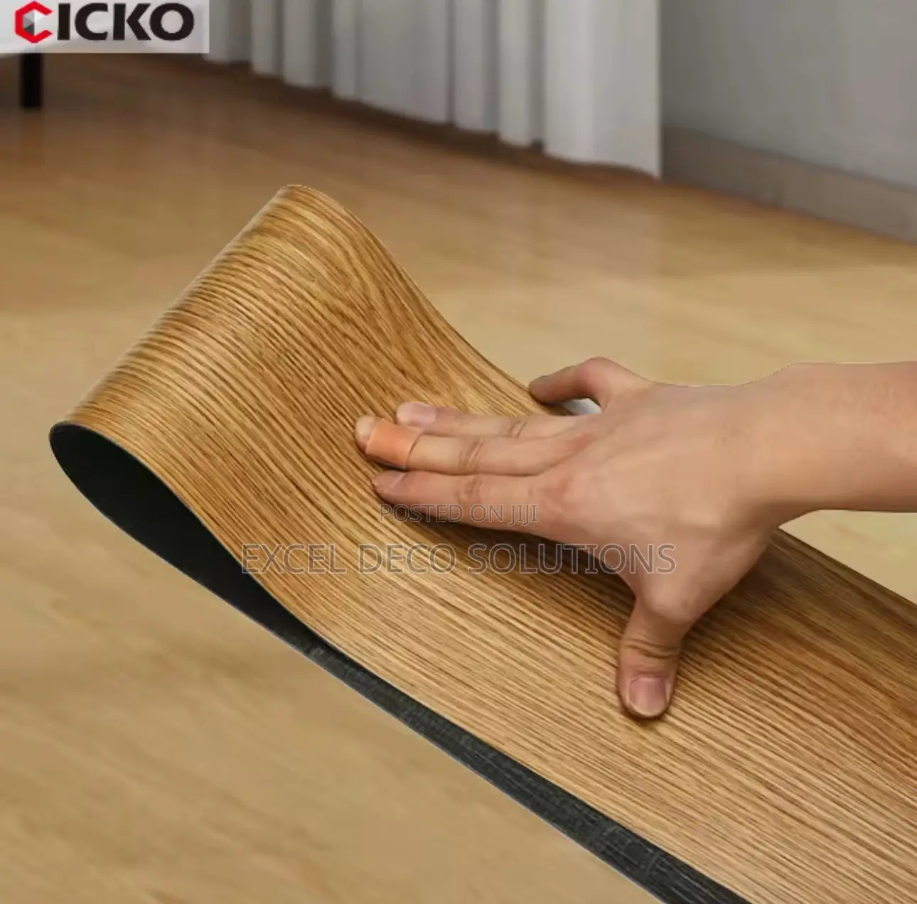 LVT Waterproof Floor Tiles – Wood Finish