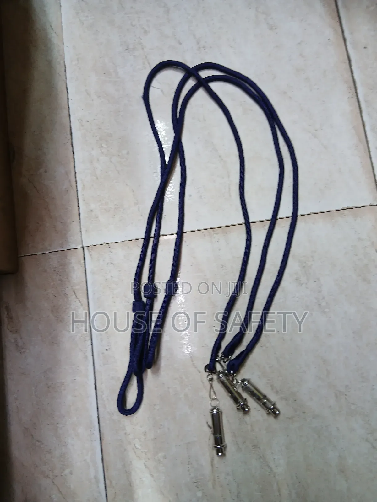 Beige Lanyards For Security Guards