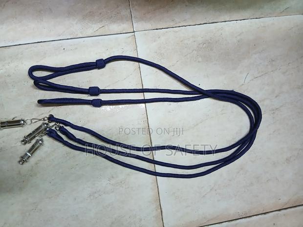 Navy Blue Matching Lanyards For Security Uniform
