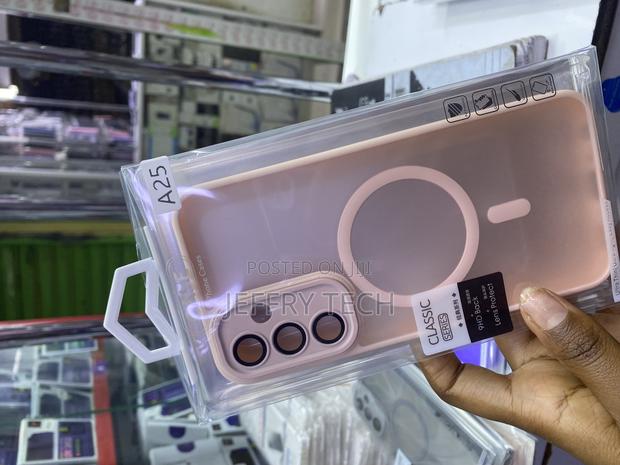 Guagy Samsung Galaxy A25 5g Magsafe Transluscent Matte Case - thumbnail 3