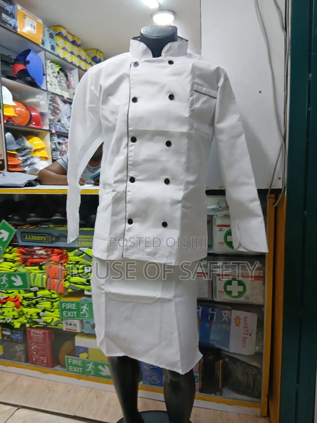 White Kitchen Coats - thumbnail 3