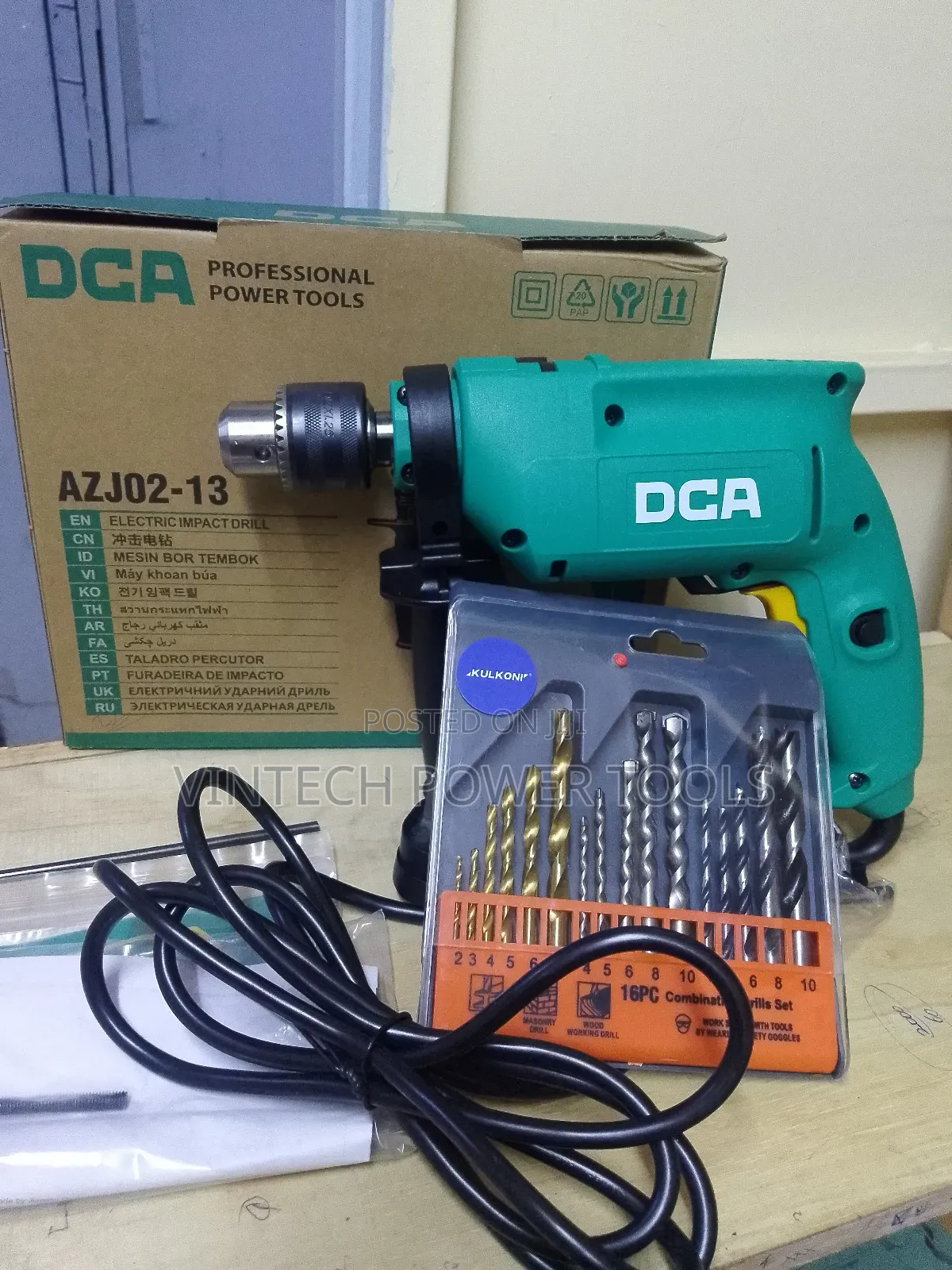 Dca Drill With Combined Bits Set