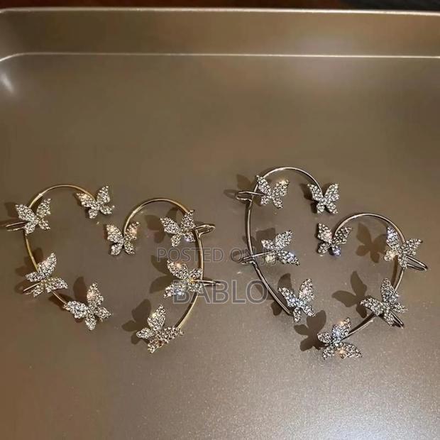 Cute Butterfly Ear Cuffs  - thumbnail 2