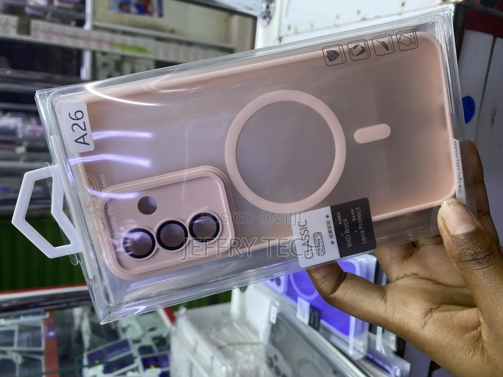 Ezanmull Translucent Magsafe Case for Samsung Galaxy A26