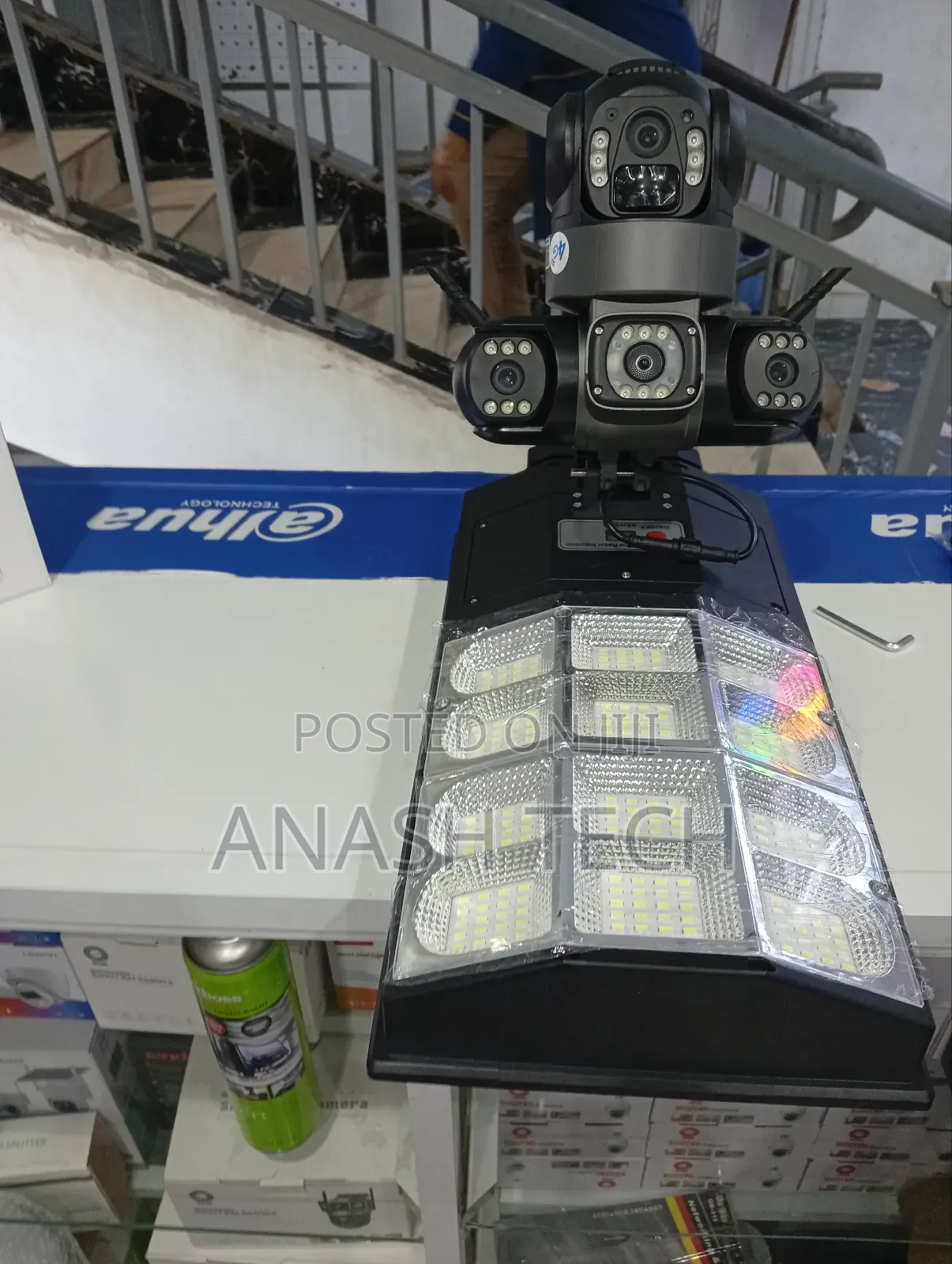 New Stock in Triple Hd Solar 4g Sim Card Solar Camera