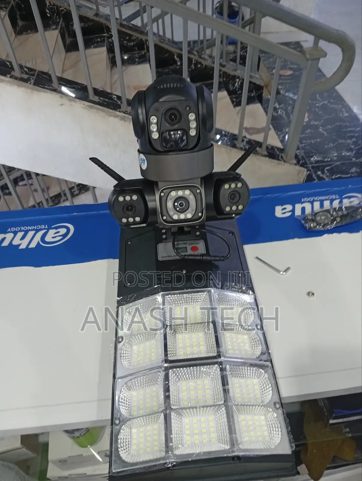 Manangable Triple Hd Solar 4g Sim Card Solar Camera