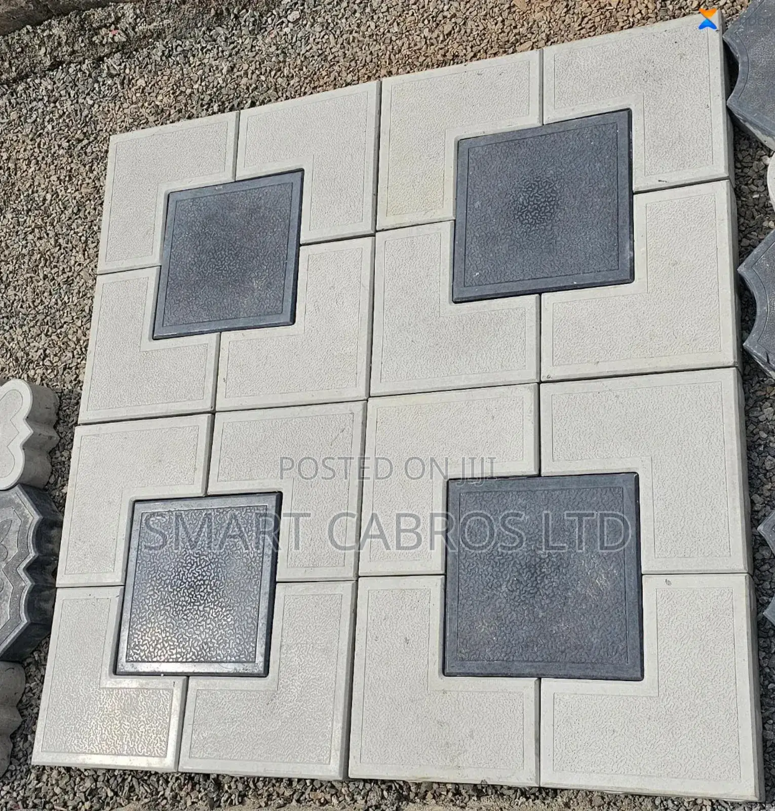 Coloured Cabro Pavers