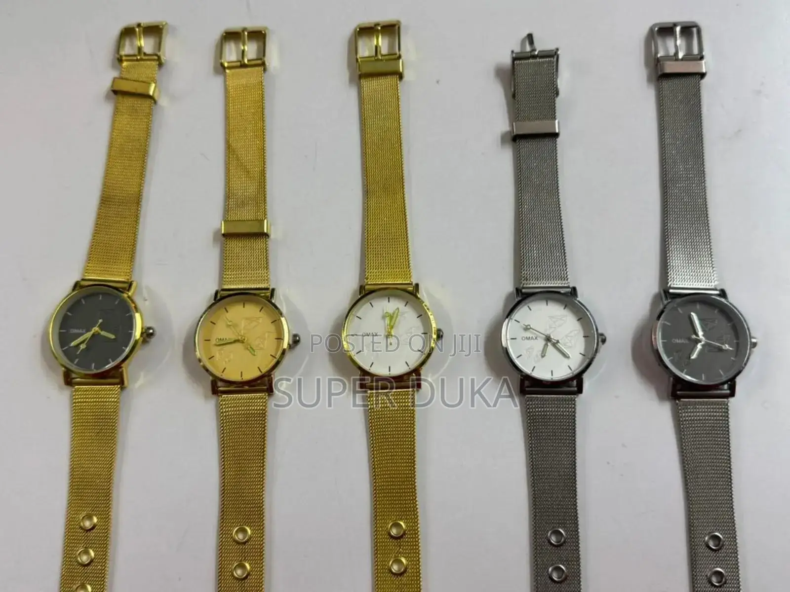 Gold-Toned Omilx Brand Watch. Omax Small.
