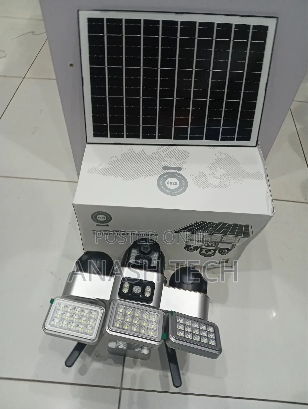 High Defination Triple Lens 4g Solar Camera Ptz, Remote Surveillance
