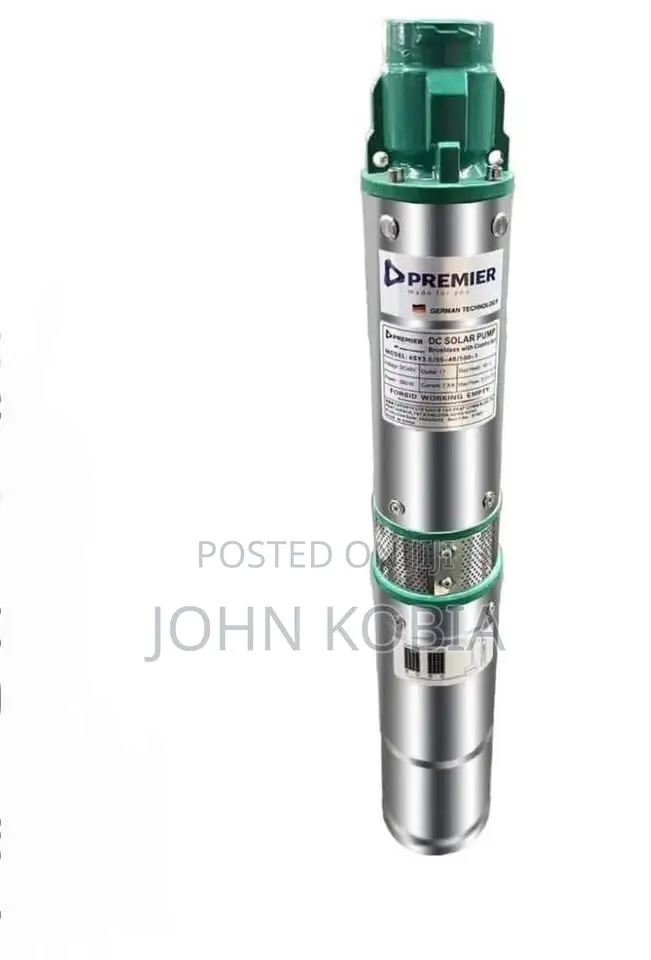 Premier Dc Solar Submersible Pump