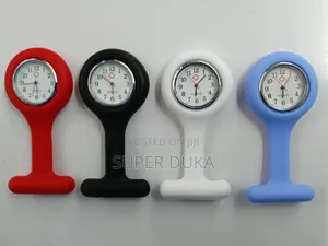 Nurse's Fob Watch. Silicone Nurse Fob Watch.