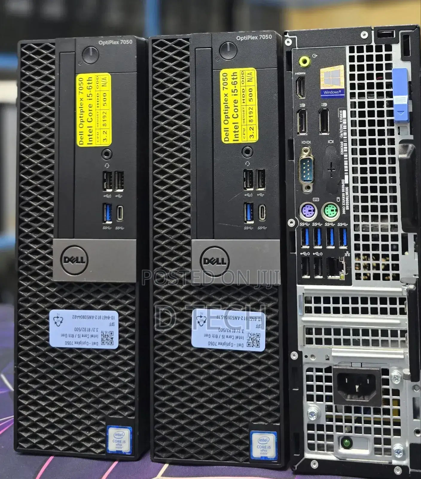 Desktop Computer Dell OptiPlex 7050 8GB Intel Core i5 SSD 256GB