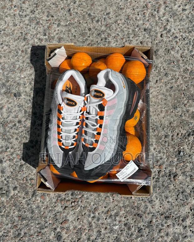 Orange Airmax 95 Original Shoes