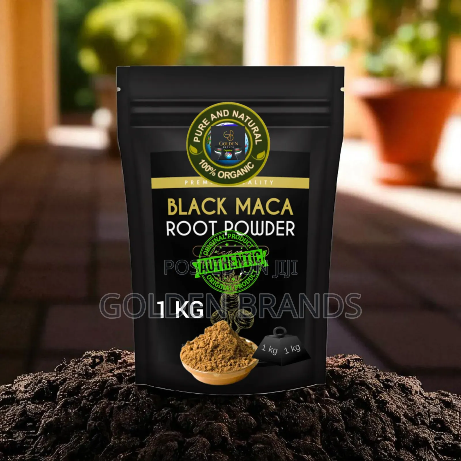 Premium Black Maca -Natural Boost for Energy, Fertility, Mood' Wellnes