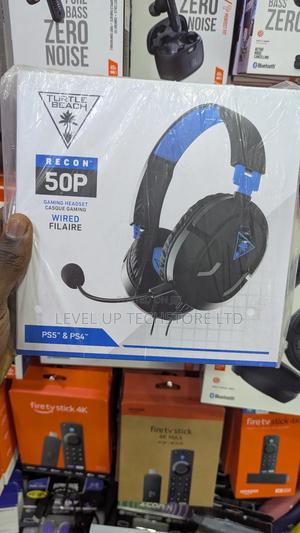 Turtle Beach Recon 50 Wired Gaming Headset (Black/Blue) - thumbnail 2