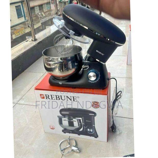 Rebune Electric Mixer, 10l Bowl With Handle,