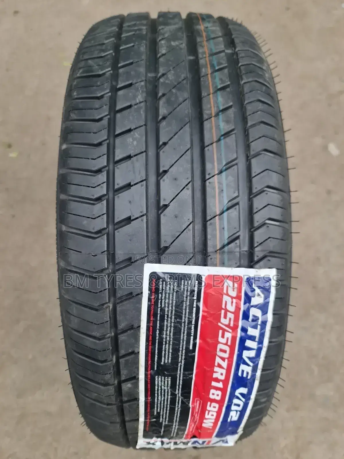 225 /50 R18 Vinmax Tyres (Active V02).