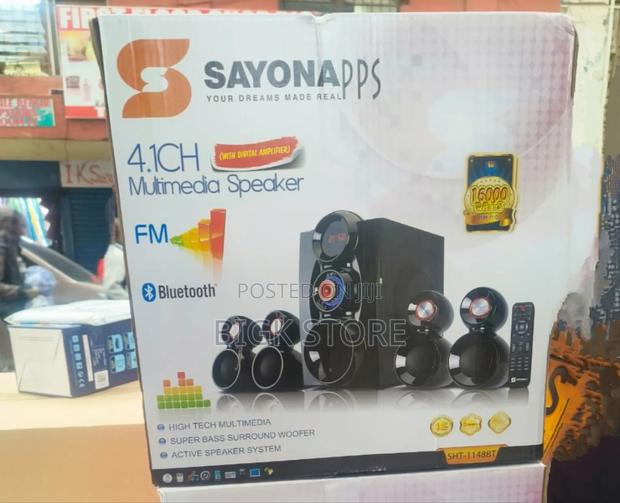 4in1 Multimedia Speaker, Subwoofer System+ Free Extension