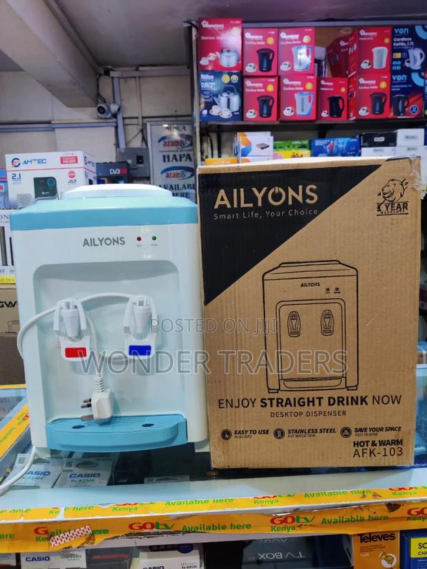*Ailyons Table Top Dispenser Hot and Normal - main view