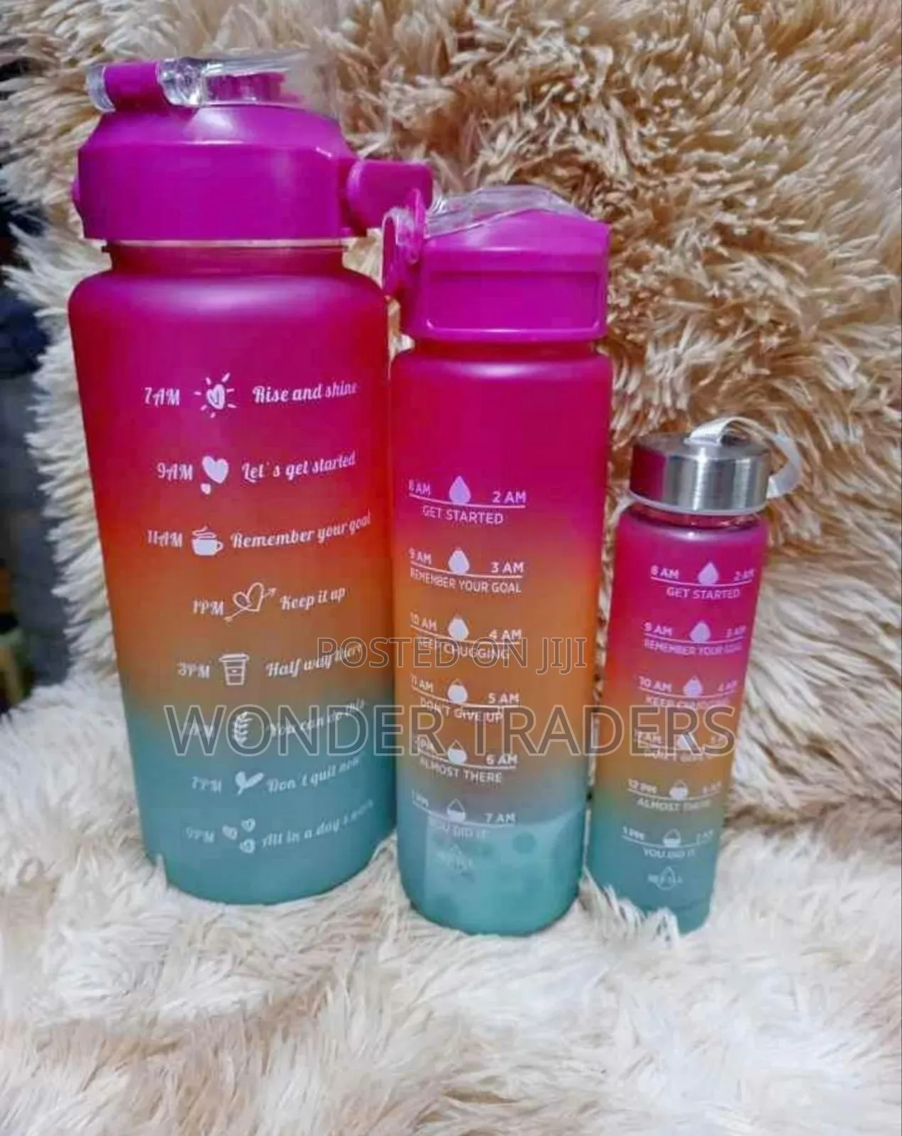 3 In1 Water Bottle Set .