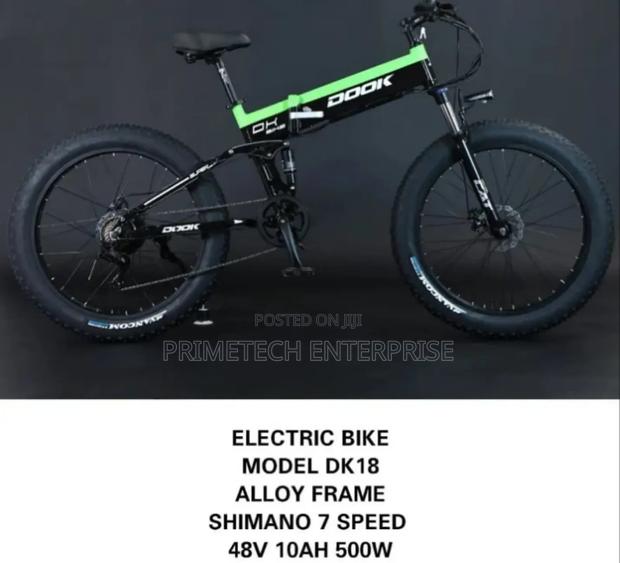 Electric Bike With Shimano Alloy Frame 7speed
