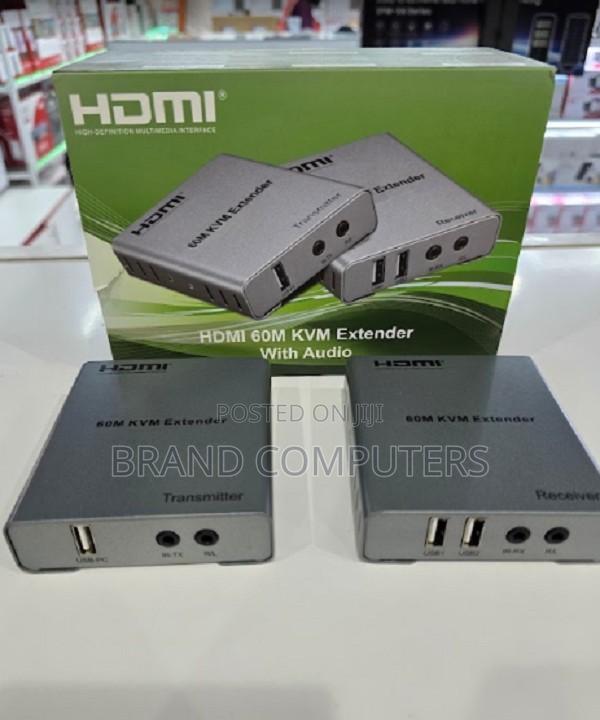 60m Usb KVM Hdmi Extender by Cat5e Cat6 Rj45 Ethernet Cable - main view