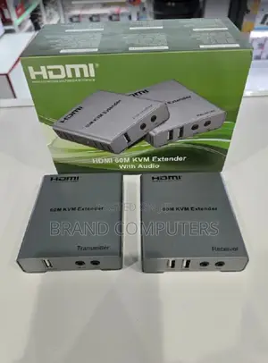 Hdmi + Mouse 60m KVM Extender With Audio