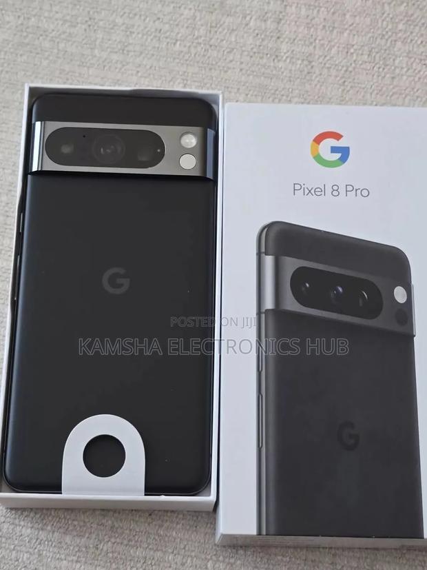 New Google Pixel 8 Pro 128 GB Black - main view