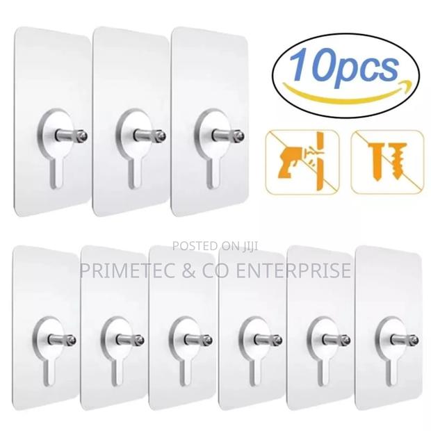 10 Piece Adhesive Screw Stickers