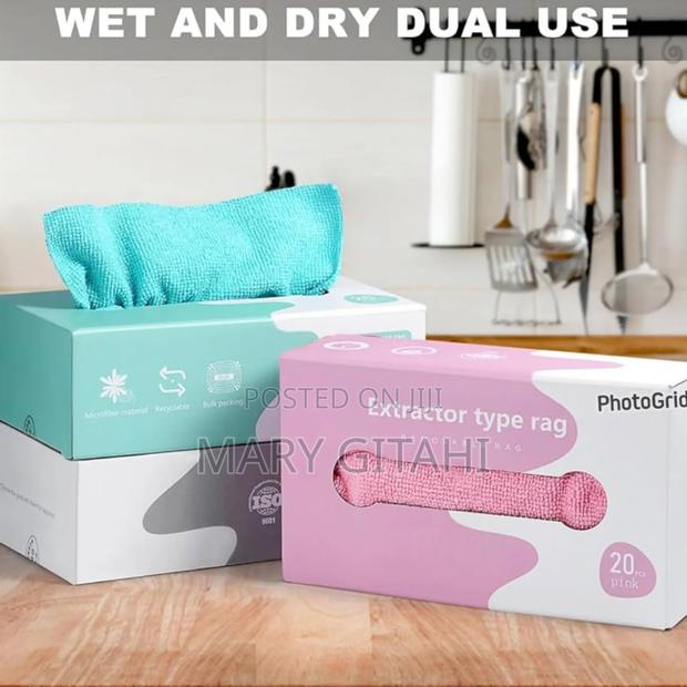 *20pc Pack of Multifunctional Microfibre Wiping Towels