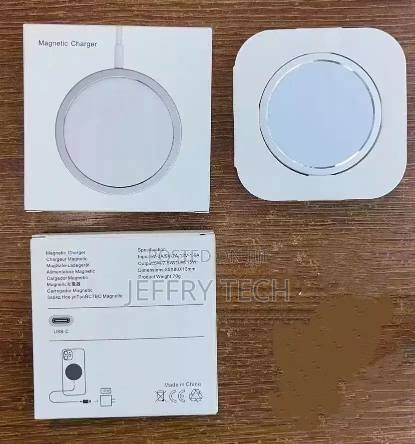 Qi 15w Charging Pad for iPhone Magnetic (Magsafe Charger)