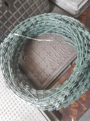 Galvanised Razor Wire