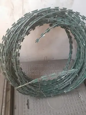 Green Razor Wire