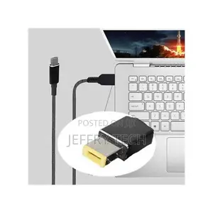 Pd 100w 18.5-20v Square Tip to Usb-C Cable for Lenovo
