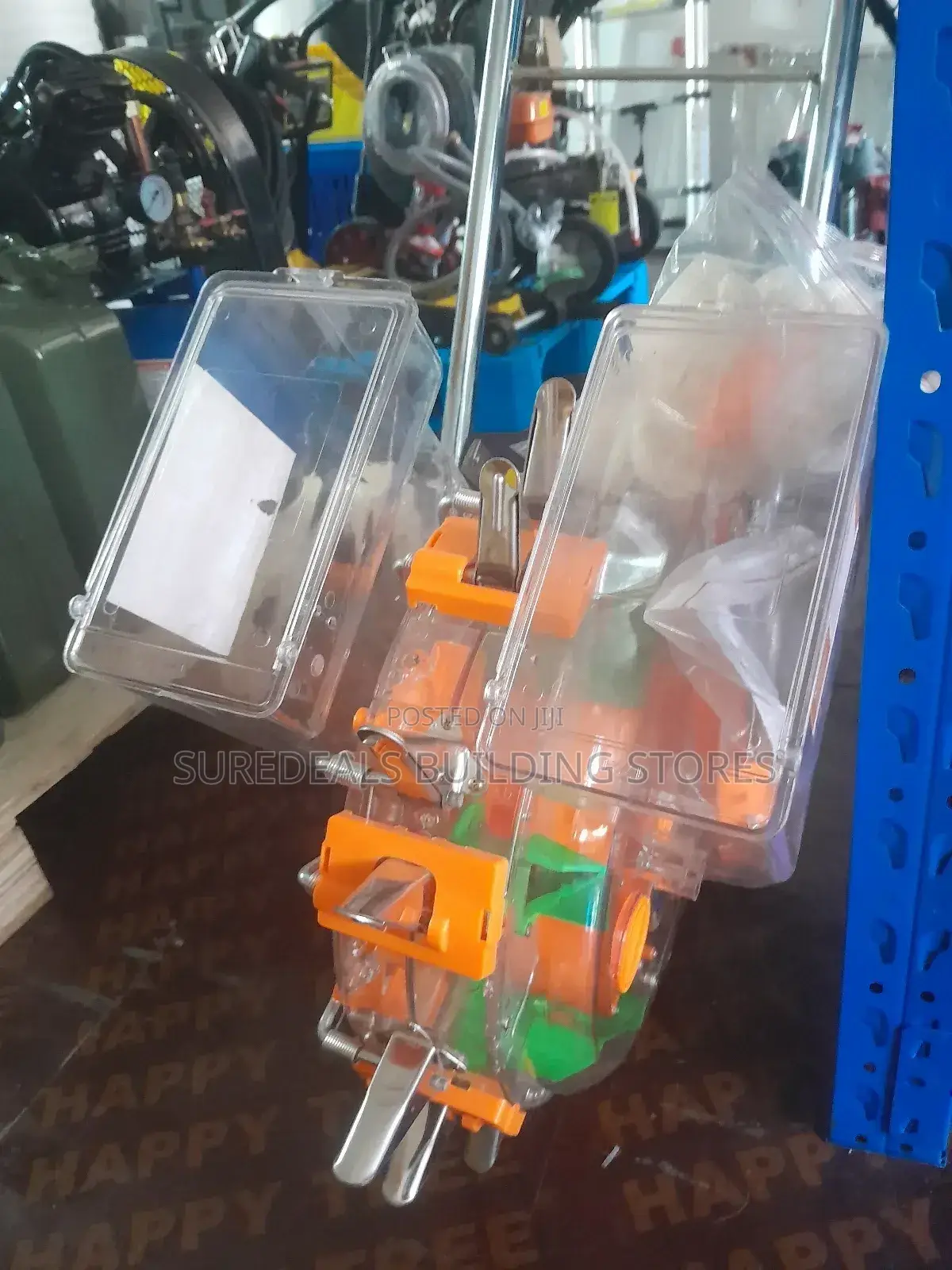 Manual Hand Planting Machine With Both Seed And Fertilizer Box