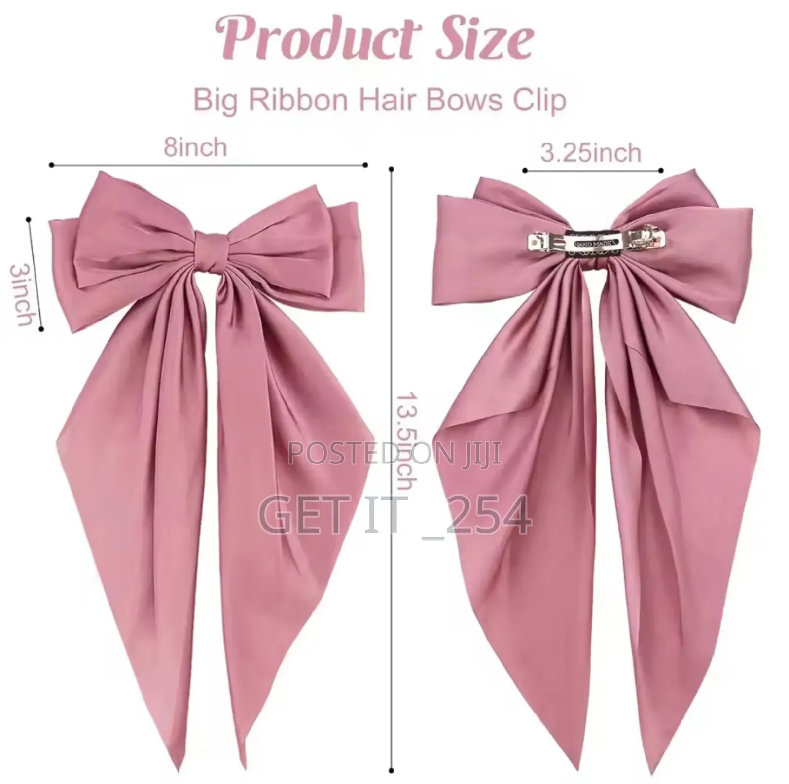 Lovely Trendy Colorful Bow Hair Accessories