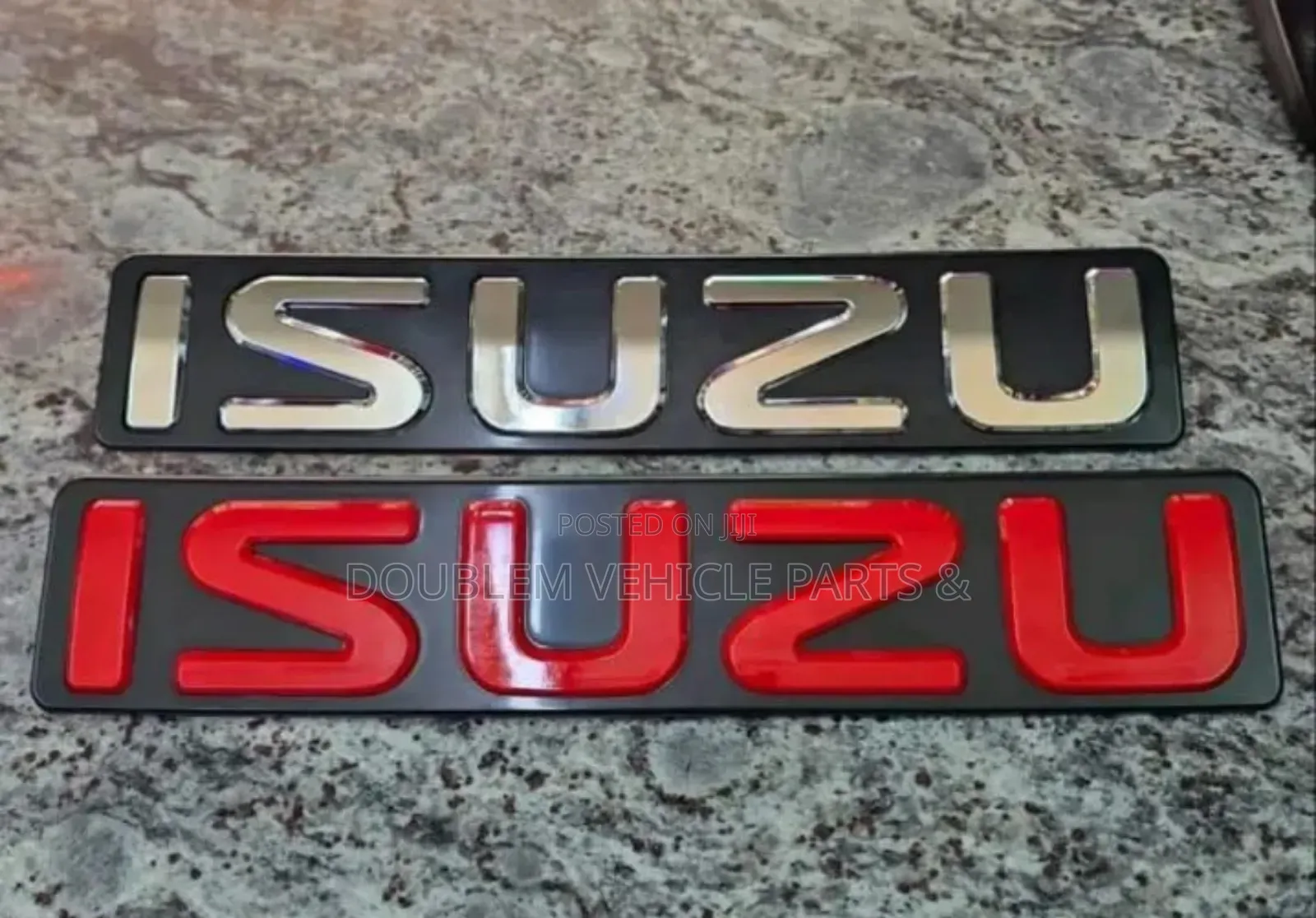 Emblem Logo Crown Hood Name Isuzu For D-max 2005,2008,2012,2015