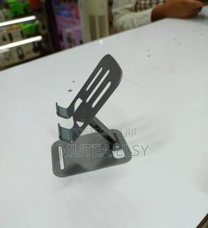 Grey Blackadjustable Desktop Phone Holder - thumbnail 2