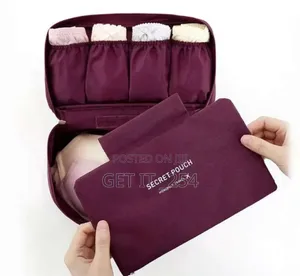 Bra Undergarments Travel Toiletry Bag 
Waterproof 
Easy To Clean