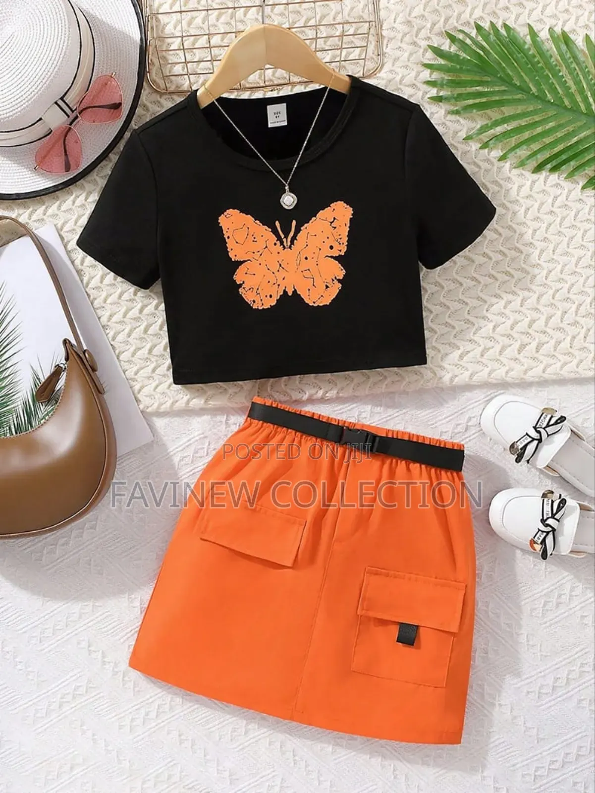 Girls 2pc Wear. Skirt and Top