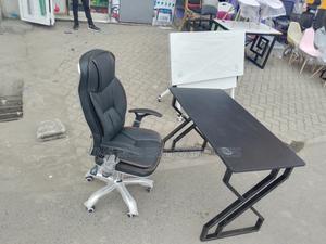 Desk + Ergonomic Chair Set C35 Leather - thumbnail 2