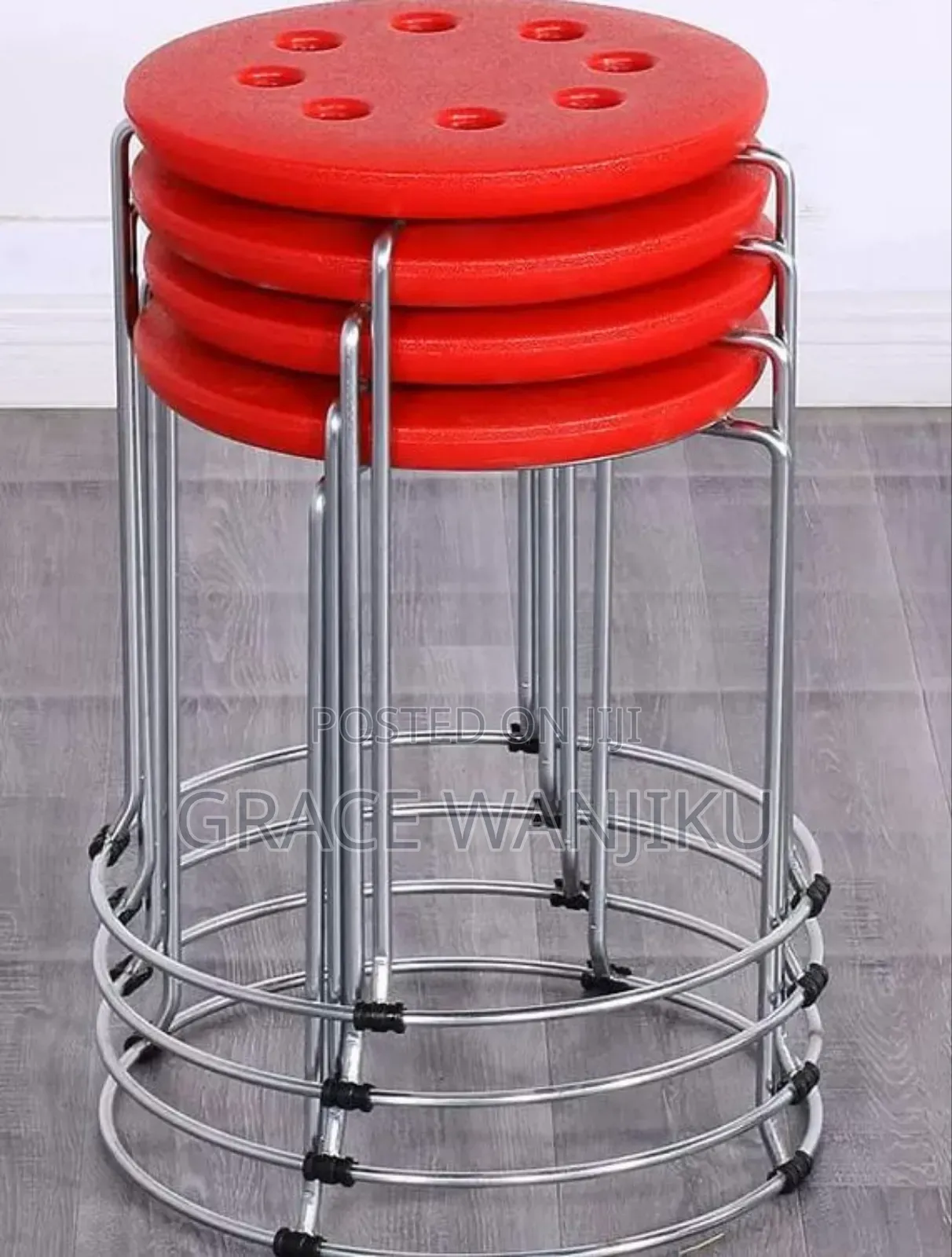 Stackable Portable Stools*
